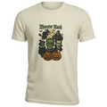 Zia Rose Boutique vintage-style cream t-shirt featuring a Monster Mash graphic with classic horror characters.