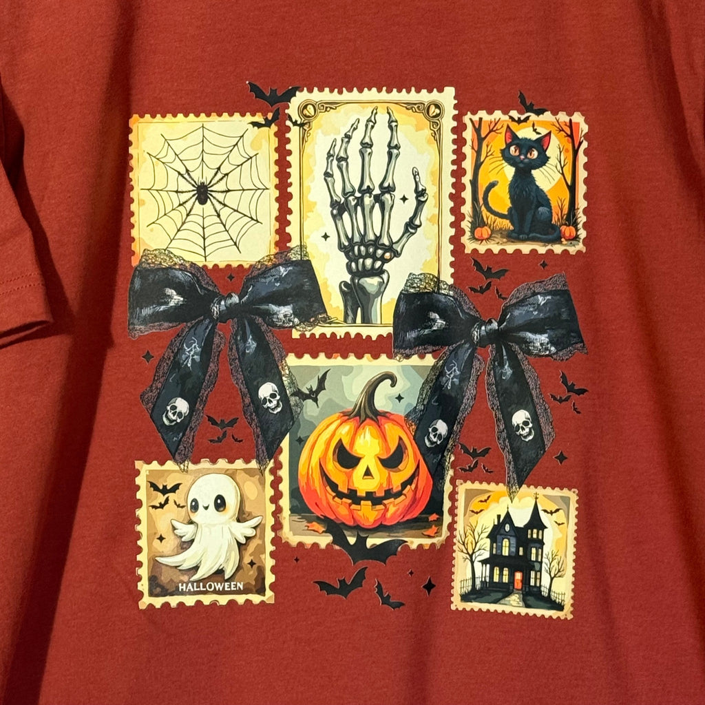 Black Bows Halloween Tshirt