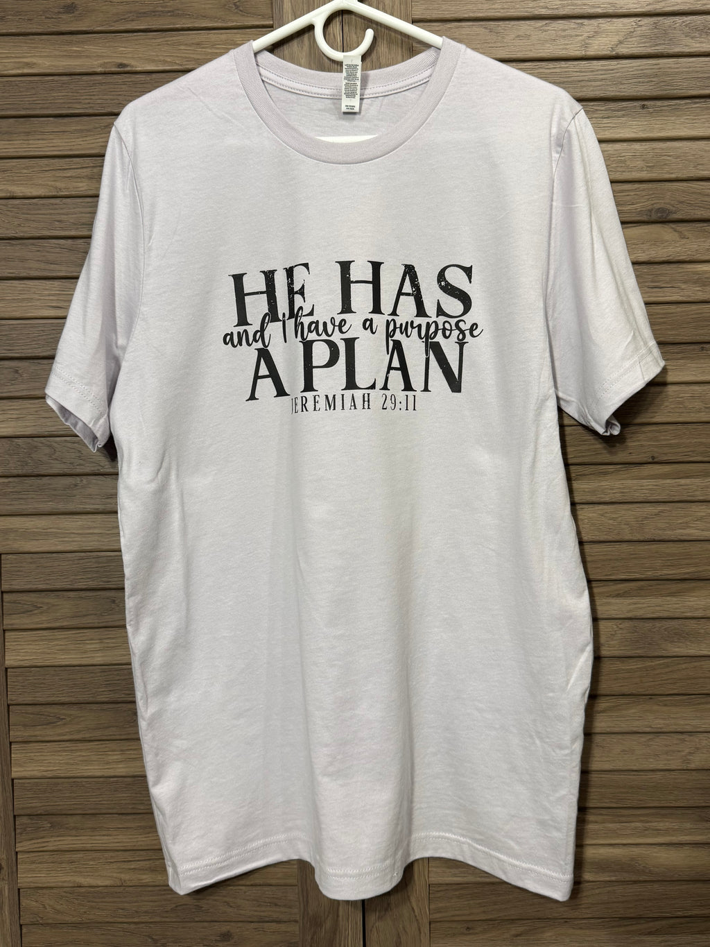 He has a plan Tshirt
