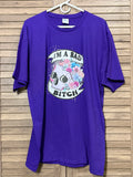 Bad Bitch Skull short sleeve T-shirt