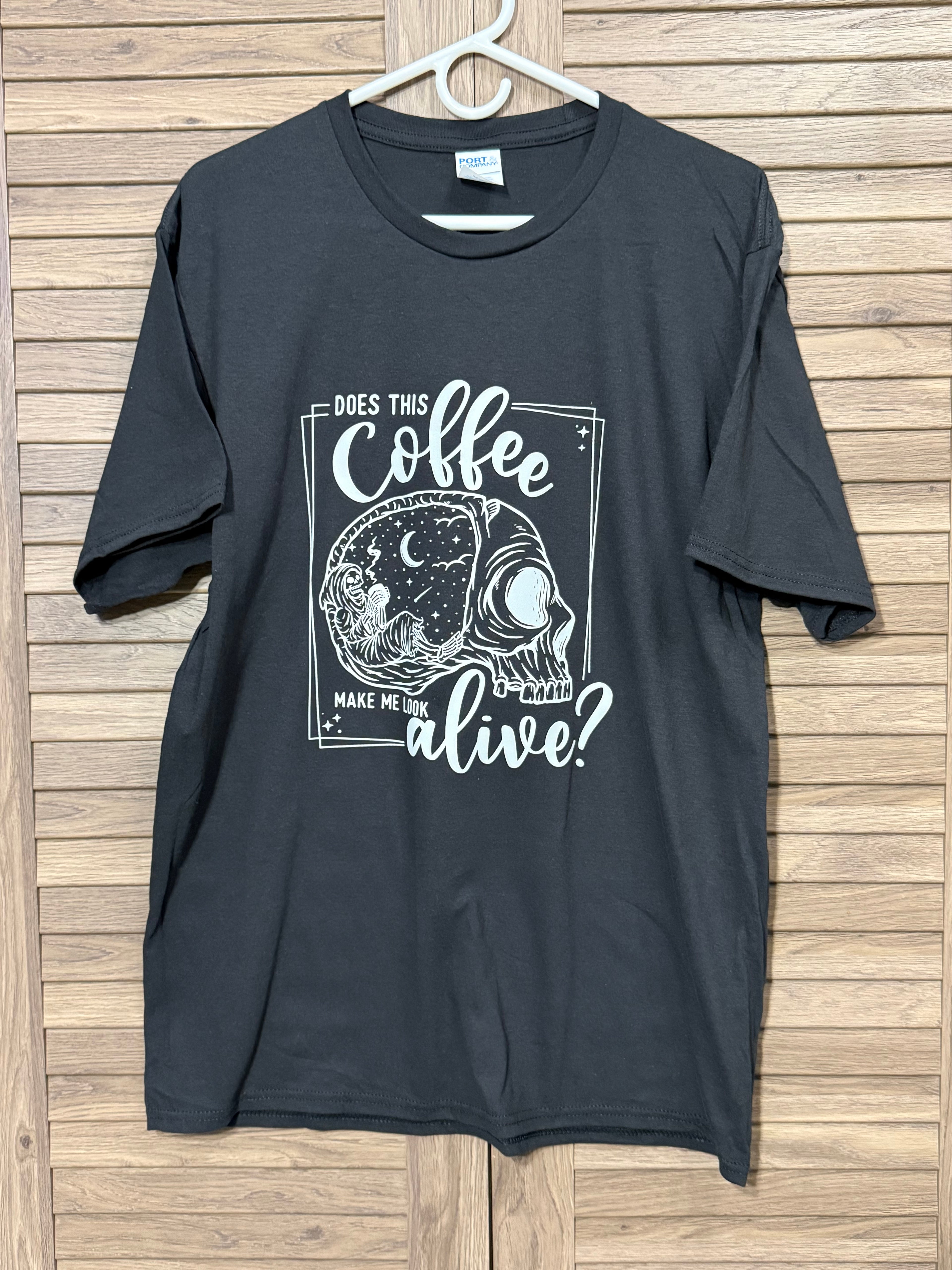 Coffee Skull short sleeve Tshirt