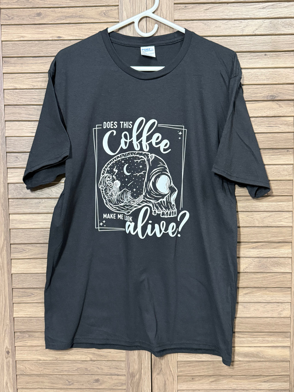 Does this Coffee Make me look Alive?
