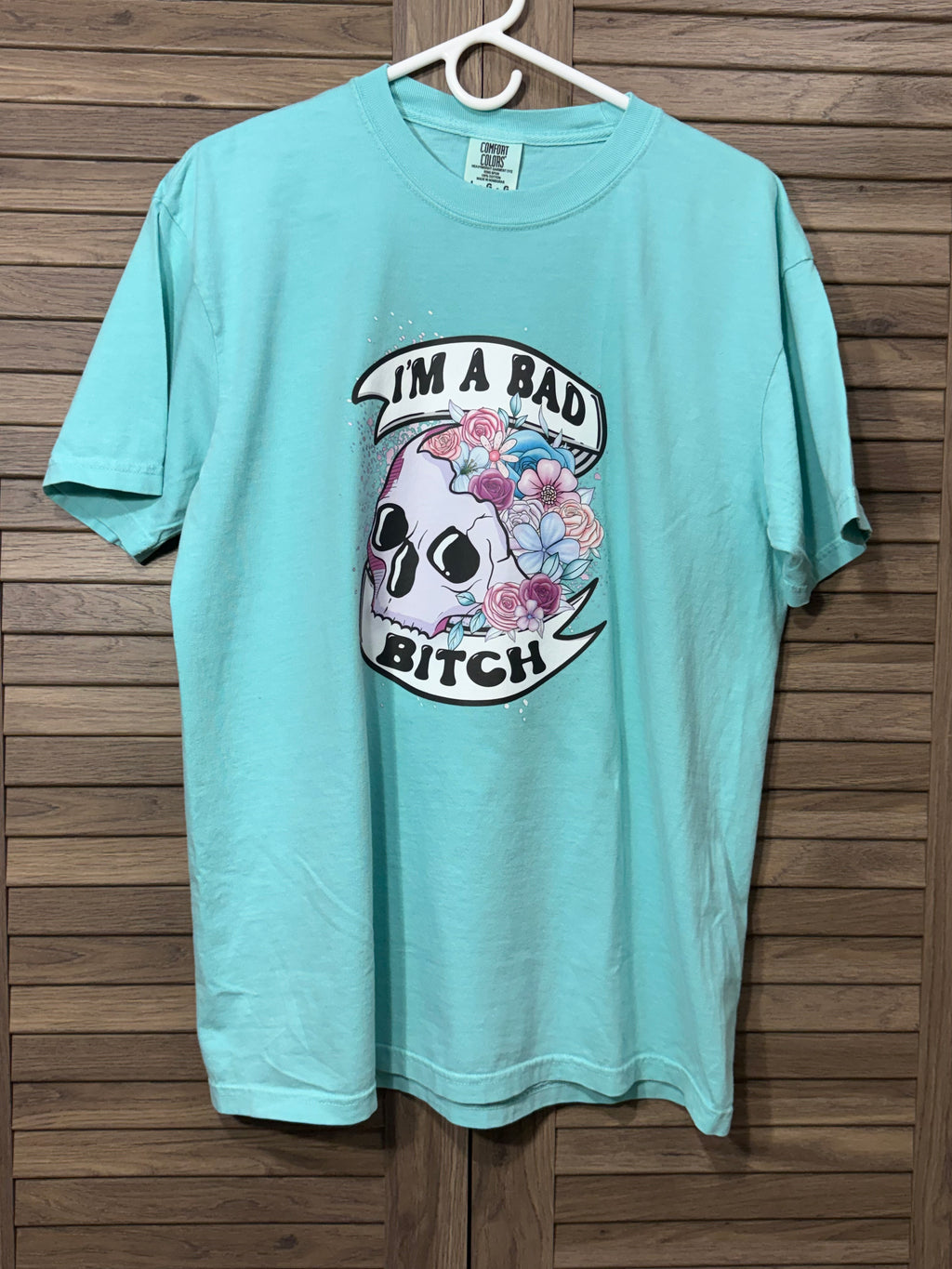 Bad Bitch Skull short sleeve T-shirt