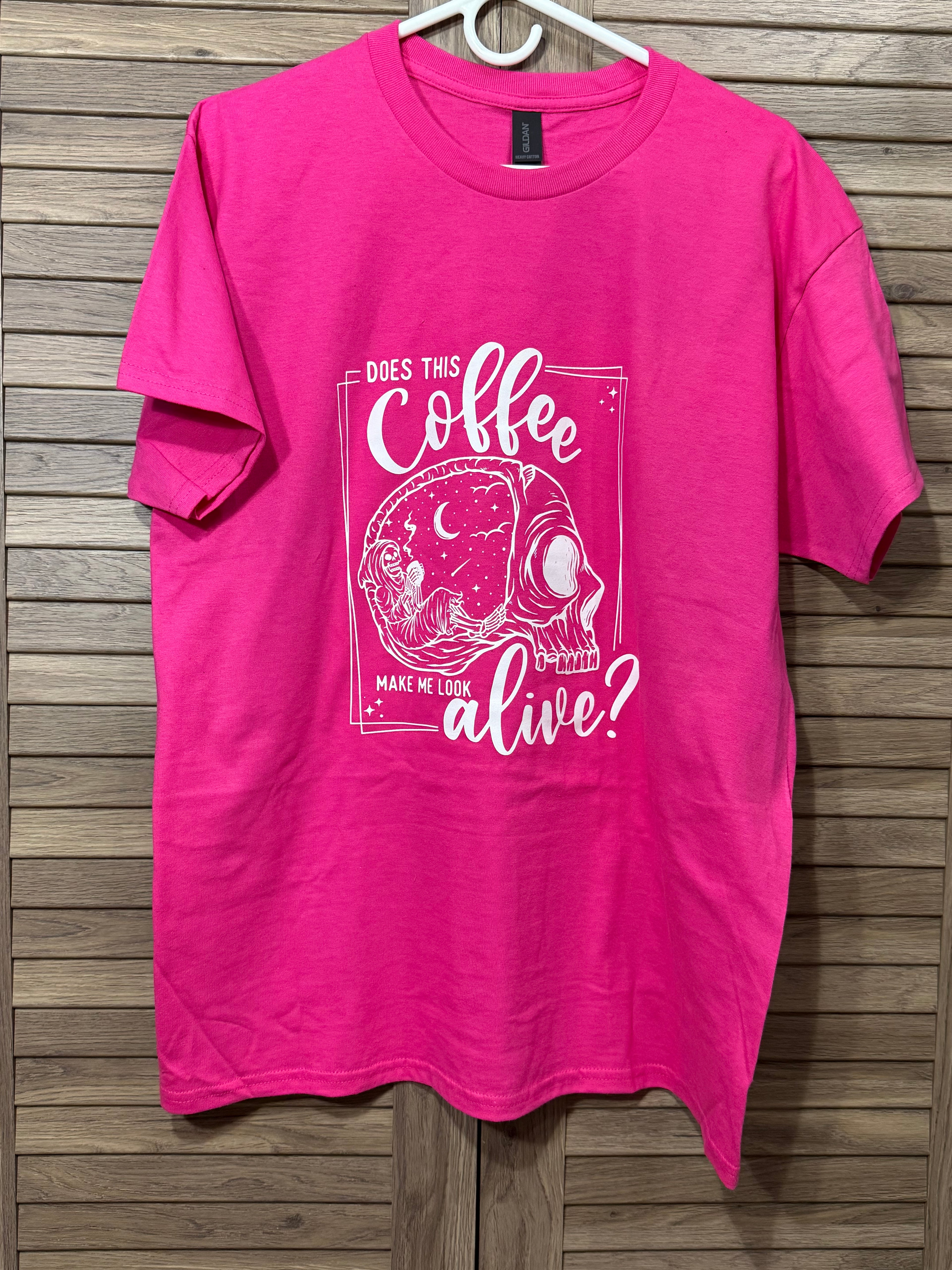 Coffee Skull short sleeve Tshirt